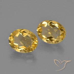 Gemme di Citrino Dorato naturale da 2.80 ct, Ovale, VVS-VS