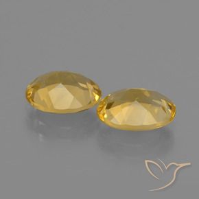 Gemme di Citrino Dorato naturale da 2.80 ct, Ovale, VVS-VS