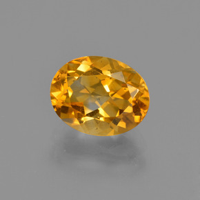 Citrino Giallo oro naturale da 1.83 ct, Taglio ovale, VS