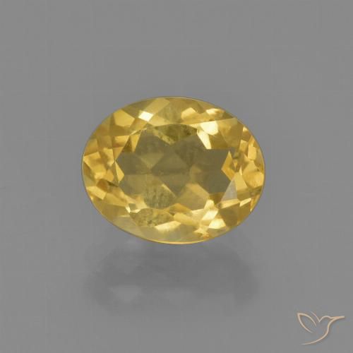 1.89ct Naturale Arancio dorato Citrino, Ovale, VVS-VS