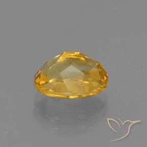 Citrino Dorato scuro naturale da 2.08 ct, Ovale, VVS-VS