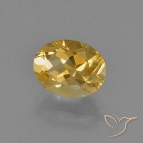 Citrino Arancio dorato naturale da 1.85 ct, Ovale, VS