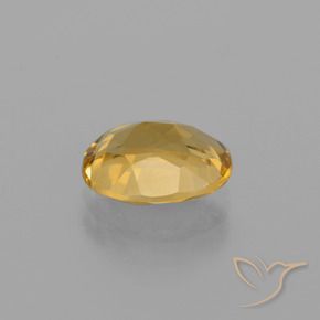 Citrino Dorato naturale da 1.45 ct, Ovale, VS