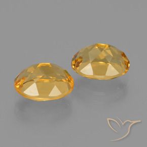 Citrino naturale dorato da 3,69 ct, taglio ovale, VVS-VS