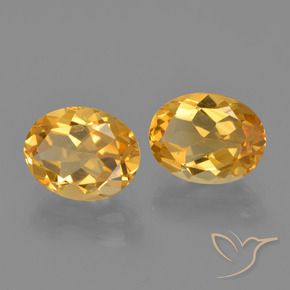 Gemme di Citrino Dorato scuro naturale da 3.37 ct, Ovale, VS