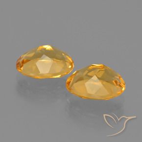 Gemme di Citrino Dorato scuro naturale da 3.37 ct, Ovale, VS