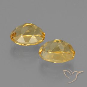 Gemme di Citrino Dorato naturale da 3.95 ct, Ovale, VVS-VS