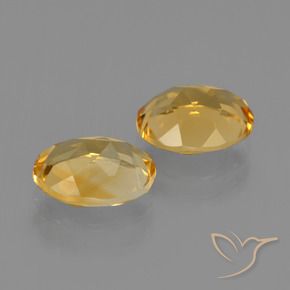 Gemme di Citrino Arancio Dorato Profondo naturale da 3.26 ct, Ovale, VVS