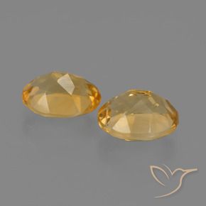 Gemme di Citrino Arancio-Oro naturale da 3.41 ct, Ovale, VVS-VS