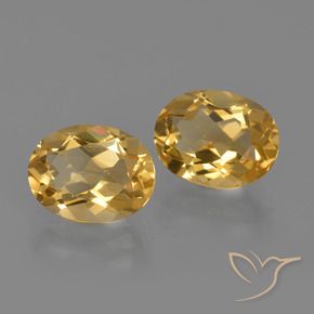 Gemme di Citrino Dorato naturale da 3.61 ct, Ovale, VVS-VS