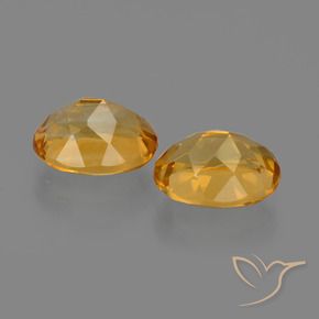 Citrino naturale dorato da 3,64 ct, taglio ovale, VVS-VS