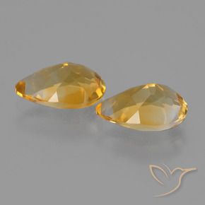 Gemme di Citrino Oro naturale da 2.24 ct, Forma a pera, VVS-VS