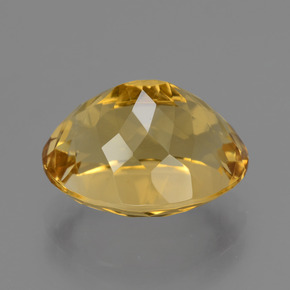 Citrino Arancio Dorato Profondo naturale da 7.57 ct, Taglio ovale, VVS