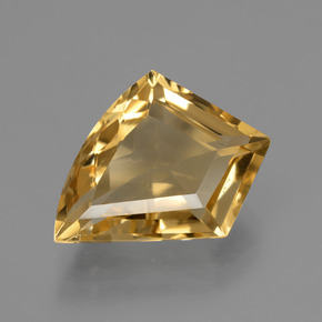 Citrino Giallo oro naturale da 5.78 ct, Forma fantasia, VVS-VS