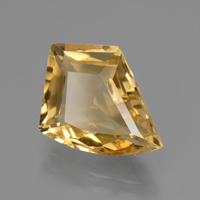 Citrino Giallo oro naturale da 5.78 ct, Forma fantasia, VVS-VS