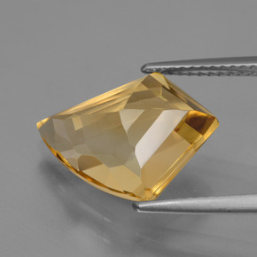 Citrino Giallo oro naturale da 5.78 ct, Forma fantasia, VVS-VS