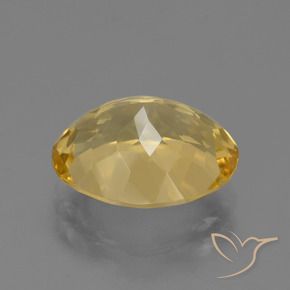 Citrino Dorato naturale da 5.09 ct, Ovale, VVS
