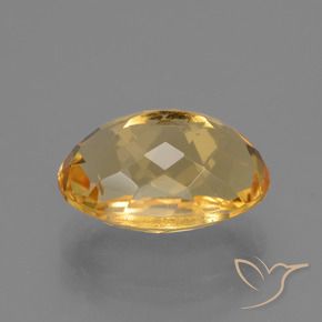 Citrino Dorato scuro naturale da 4.73 ct, Ovale, VVS