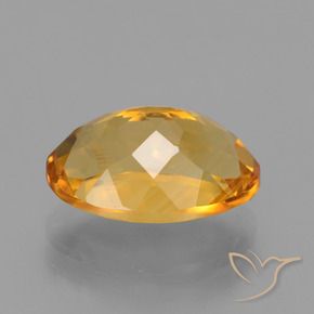 Citrino Arancio Dorato Profondo naturale da 3.56 ct, Ovale, VS