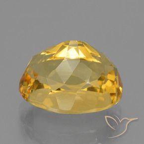 Citrino Dorato naturale da 4.97 ct, Ovale, VVS