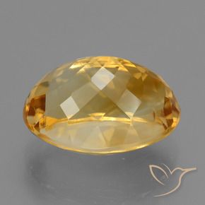 Citrino Arancio intenso-OroG naturale da 7.08 ct, Ovale, VVS