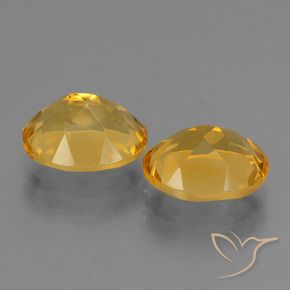 Gemme di Citrino Dorato scuro naturale da 4.65 ct, Ovale, VVS