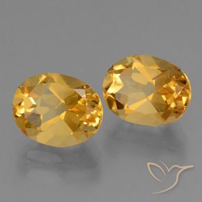 Gemme di Citrino Dorato scuro naturale da 5.64 ct, Ovale, VVS-VS