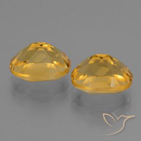 Gemme di Citrino Dorato scuro naturale da 5.64 ct, Ovale, VVS-VS