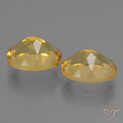 Gemme di Citrino Arancio Dorato Profondo naturale da 5.04 ct, Ovale, VVS-VS