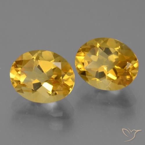 Gemme di Citrino Oro profondo naturale da 4.98 ct, Ovale, VVS