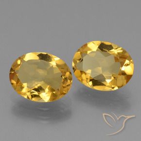 Gemme di Citrino Dorato naturale da 4.27 ct, Ovale, VVS-VS