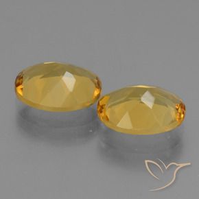 Gemme di Citrino Dorato naturale da 4.27 ct, Ovale, VVS-VS