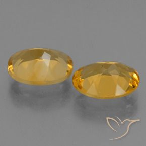 Gemme di Citrino Arancio dorato naturale da 4.51 ct, Ovale, VS