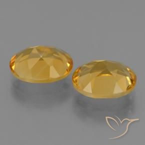 Gemme di Citrino Dorato scuro naturale da 4.82 ct, Ovale, VVS-VS