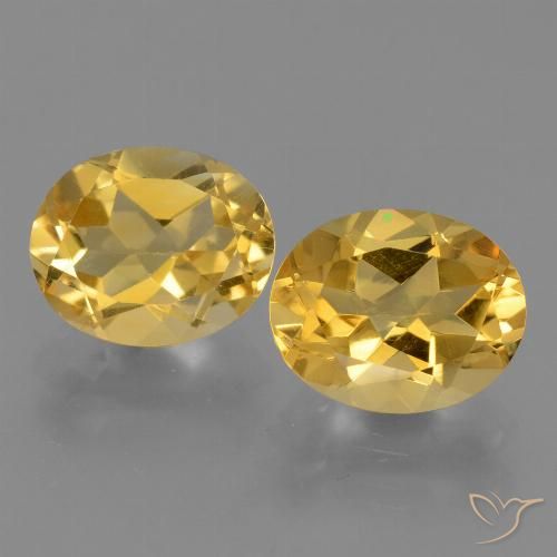 4.94ctw Naturale Dorato Citrino, Ovale, VVS
