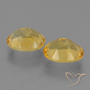 Gemme di Citrino Dorato naturale da 4.94 ct, Ovale, VVS
