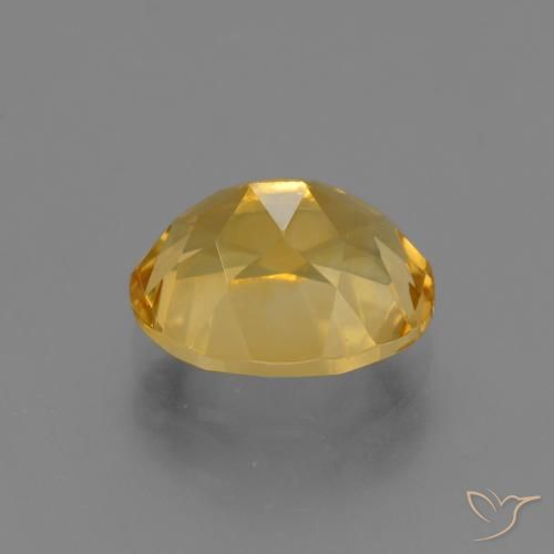 Citrino Arancio dorato naturale da 2.60 ct, Ovale, VVS