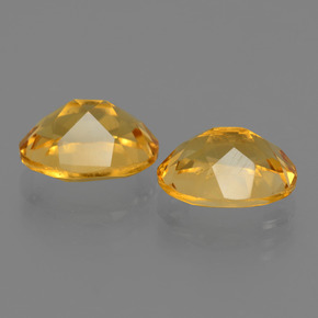 Gemme di Citrino Dorato scuro naturale da 4.80 ct, Taglio ovale, VVS