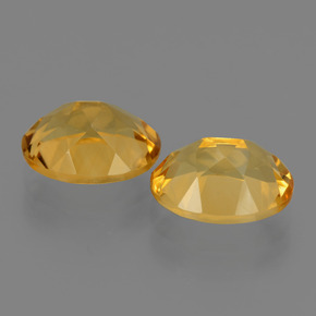 Citrino naturale dorato da 4,98 ct, taglio ovale, VVS-VS