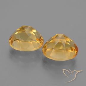 Gemme di Citrino Arancio Dorato Profondo naturale da 6.30 ct, Ovale, VVS