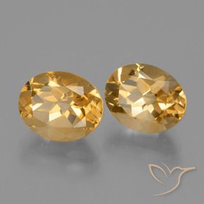 Gemme di Citrino Arancio-Oro naturale da 5.58 ct, Ovale, VVS-VS