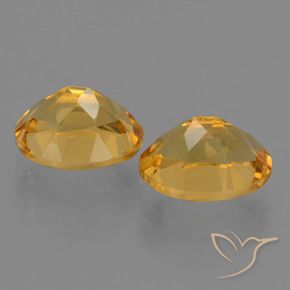 Gemme di Citrino Dorato scuro naturale da 5.42 ct, Ovale, VVS-VS