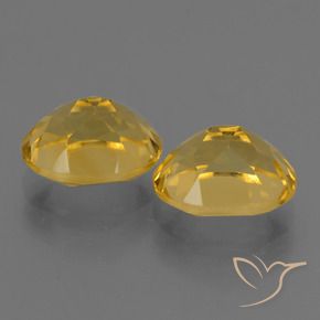 Gemme di Citrino Dorato medio naturale da 5.12 ct, Ovale, VVS-VS