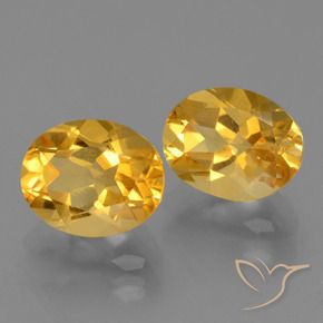 Gemme di Citrino Dorato scuro naturale da 5.09 ct, Ovale, VVS