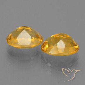 Gemme di Citrino Dorato scuro naturale da 5.09 ct, Ovale, VVS