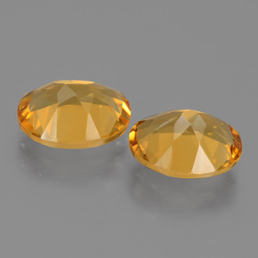 Citrino naturale dorato da 4,51 ct, taglio ovale, VVS-VS