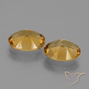 Gemme di Citrino Oro profondo naturale da 4.40 ct, Ovale, VVS