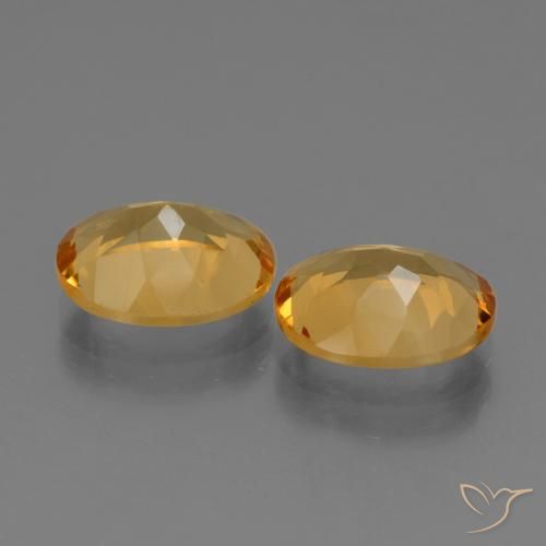 Gemme di Citrino Dorato scuro naturale da 4.65 ct, Ovale, VS