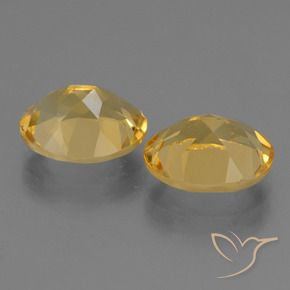 Gemme di Citrino Arancio Dorato Profondo naturale da 4.84 ct, Ovale, VVS