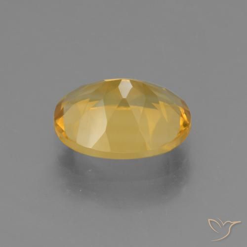 Citrino Dorato naturale da 2.32 ct, Ovale, VVS-VS